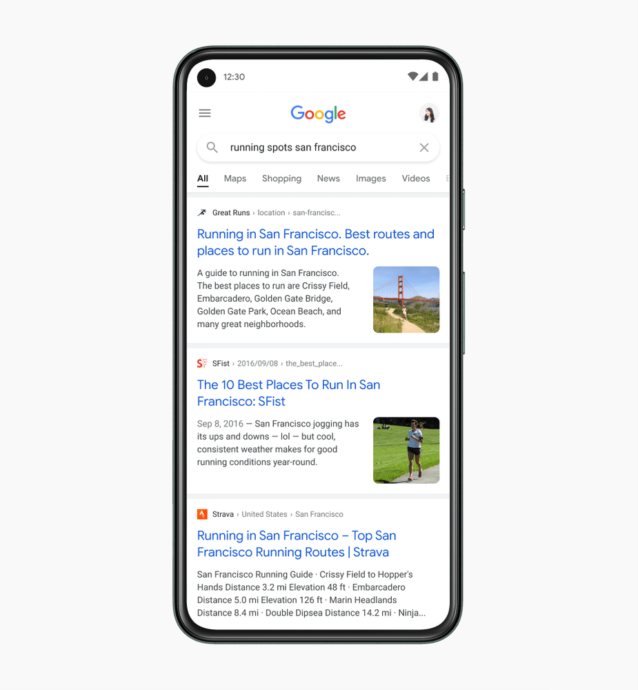 SERP Google