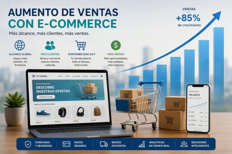 aumenta ventas con ecommerce