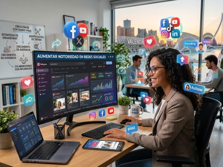 aumentar notoriedad redes sociales