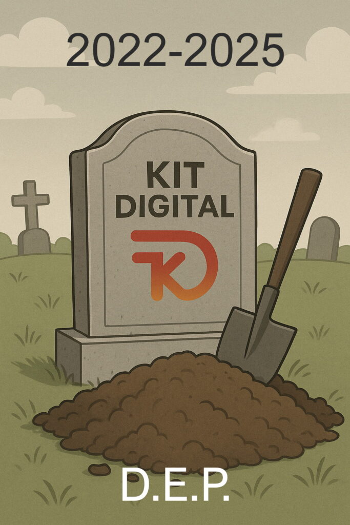 kit digital finaliza octubre 2025